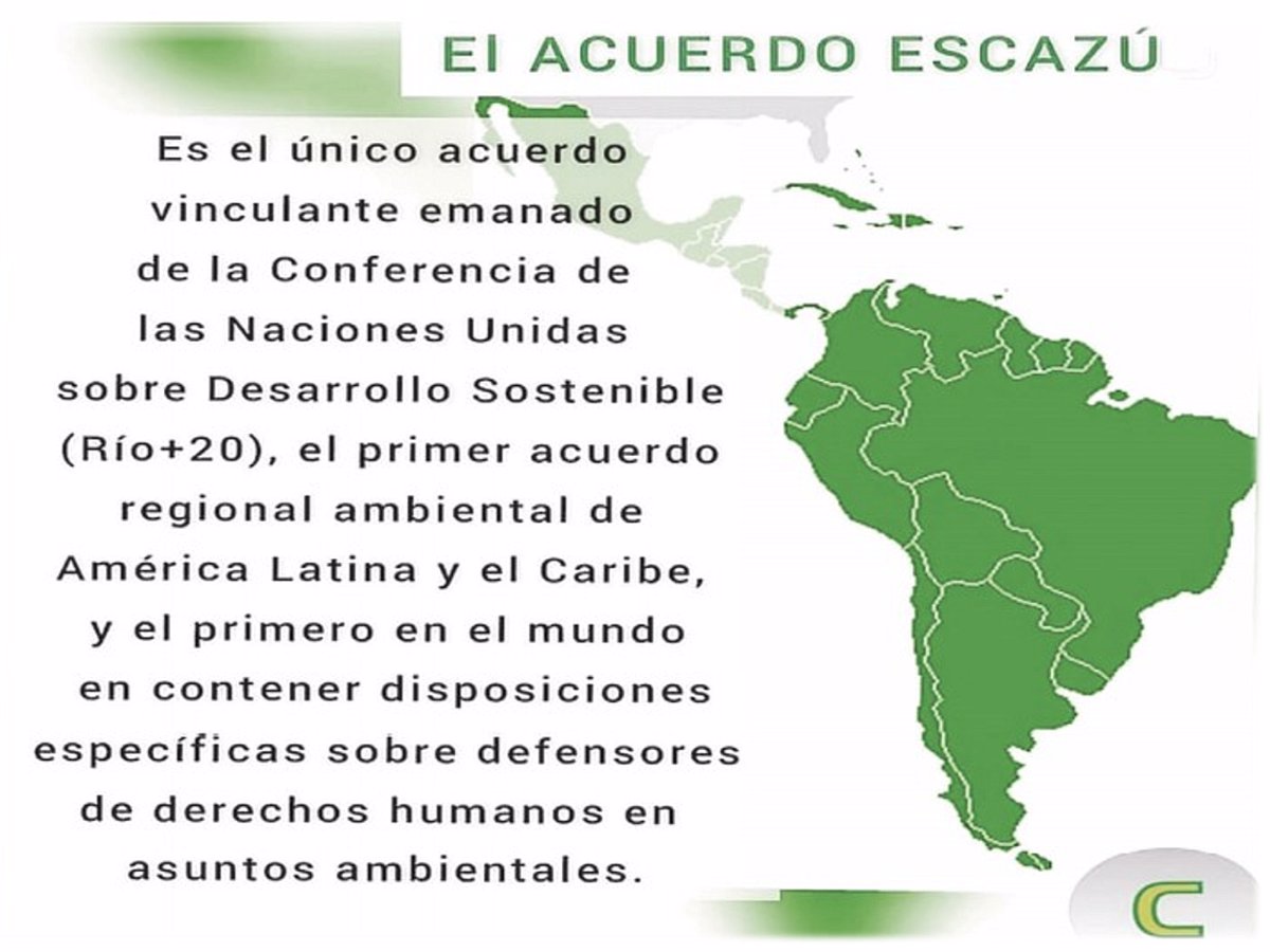 acuerdo de Escazú