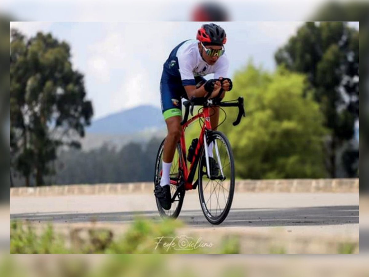 Ciclista Didier Peña