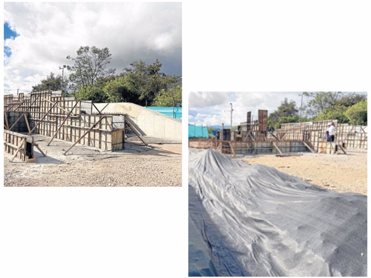 Obras en Stake Park