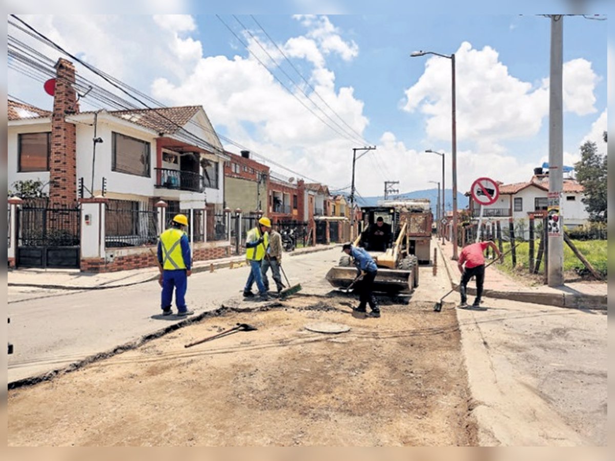 Repavimentación en vías urbanas del municipio