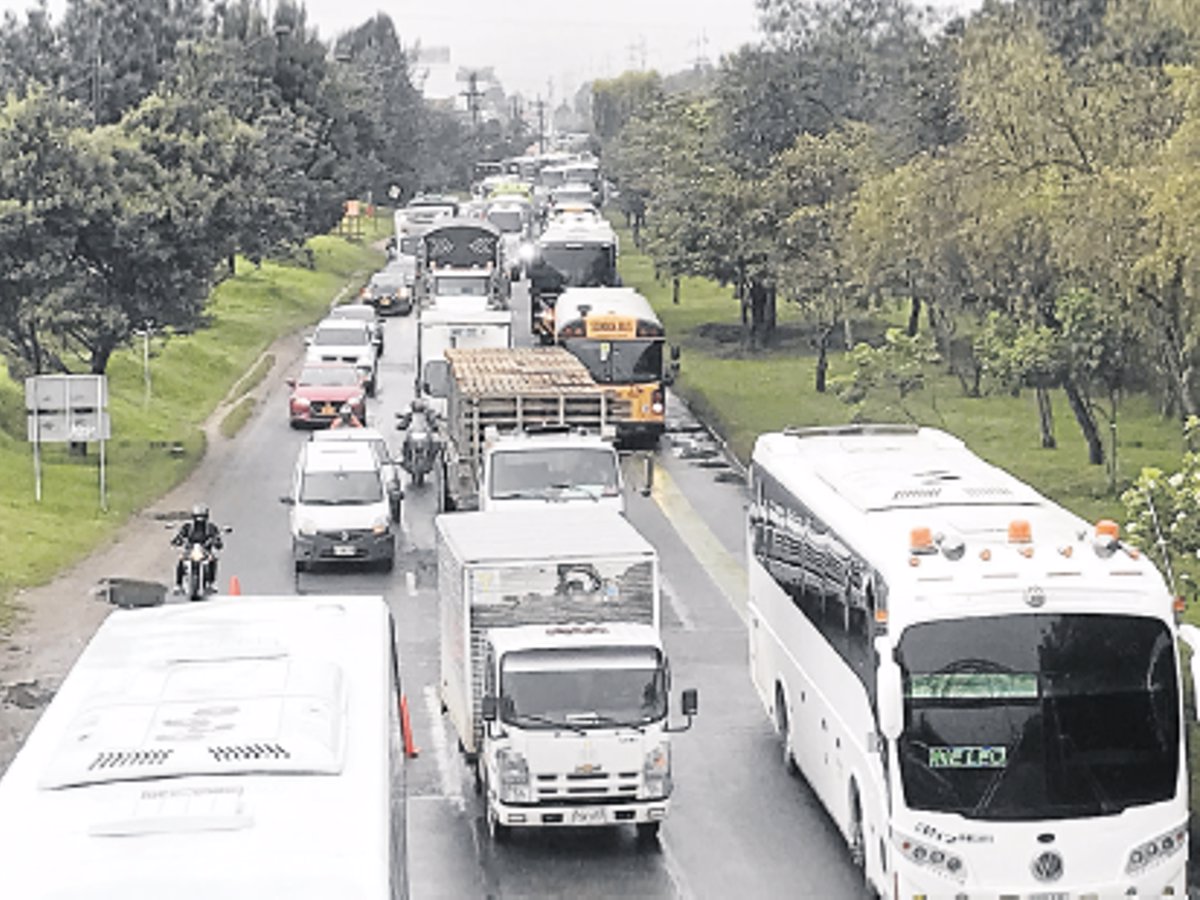 caos de movilidad del Corredor Norte