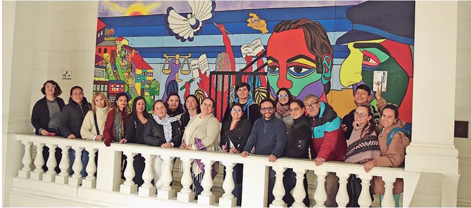 Así fue la experiencia de 15 bibliotecarios en Chile