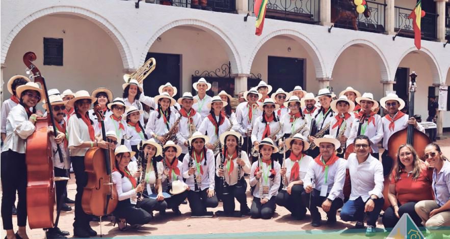 Tabio participó en el XLVIII Festival Departamental de Bandas Musicales