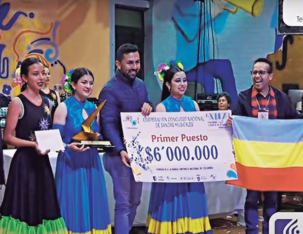 Excelentes premios en el Concurso Nacional de Bandas Musicales 2023