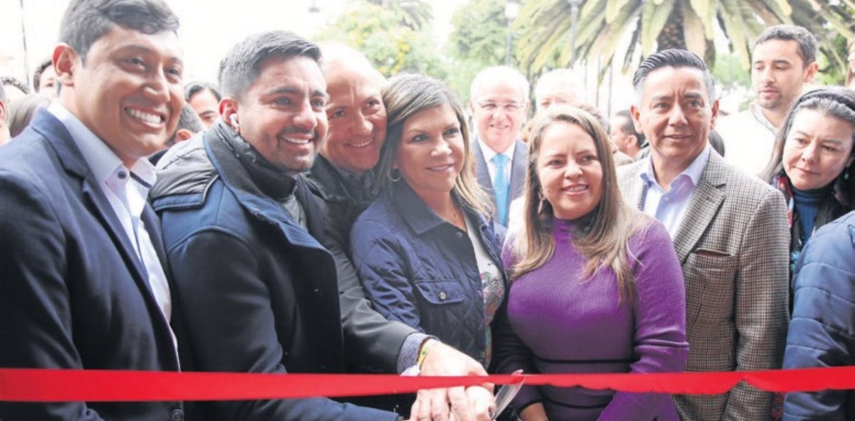 Concejal Cristian Enciso, representantes, Julio Roberto Salazar y Leonardo Rico; senadora, Yenny Rozo; alcaldesa, Jeimmy Villamil; diputados, Ricardo Porras e Ivonet Tapia.