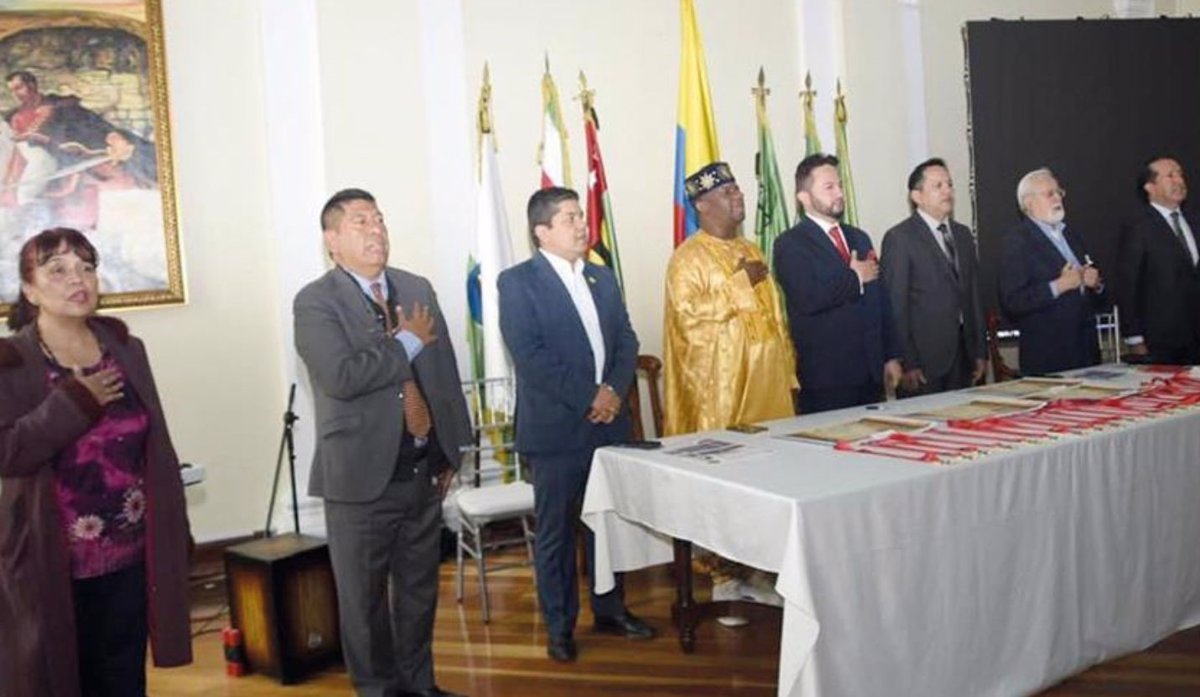 Instante inaugural del “5º. Encuentro Nacional de Periodistas Cristianos”.