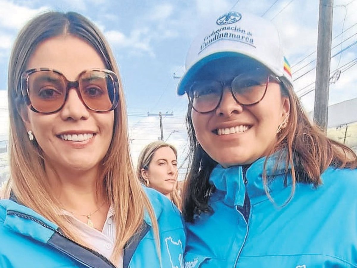 Elizabeth Valero, gerente Empresa de Comercialización y Carolina Español, secretaría de Prospectiva e Integración Territorial.