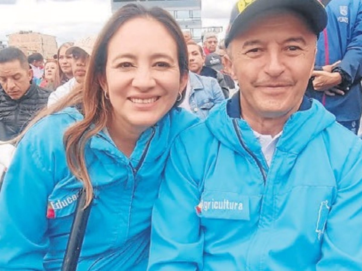 Genny Milena Padilla, sec. Educación Cundinamarca y Marcos Barreto, sec. Agrocompetitividad.