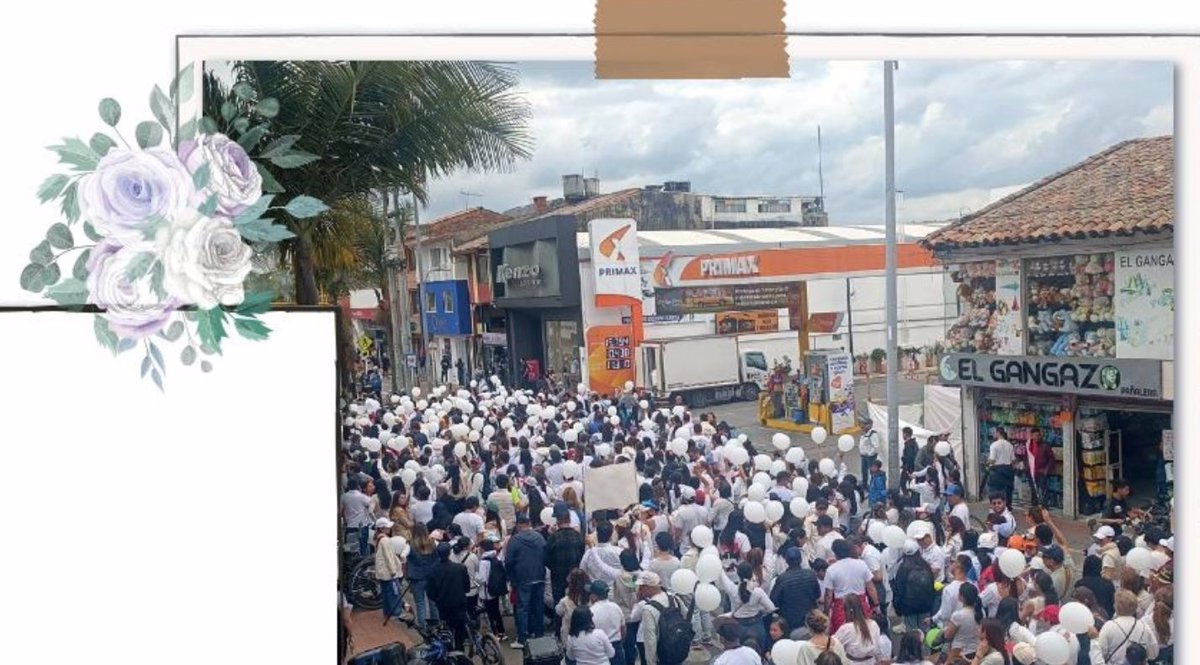 Como un homenaje póstumo, EL OBSERVADOR publica este registro fotográfico de los momentos simbólicos en los que los habitantes de Cajicá y de otros lugares de Cundinamarca expresaron su solidaridad con la familia Afanador Cárdenas y manifestaron el dolor colectivo por la partida de Valeria, dolor del alma que se sintió en todo el país.