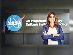 Diana Trujillo Pomerantz, ingeniera aeroespacial, nacida en Cali en 1983.