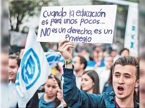 Marchas en Colombia Marchas en Colombia