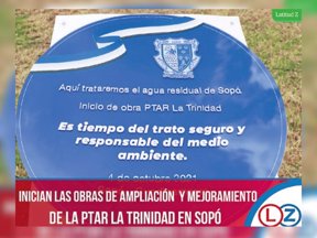 Ampliación y mejoramiento de PTAR Trinidad