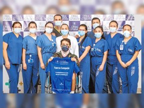 “Es un milagro de Dios, pero fue con la ayuda del trabajo duro que ustedes hicieron”