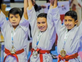 Sebastián Cardozo- Martin Castillo-Tomas Sanabria- Foto: Alcaldía de Funza