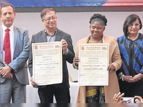 Gustavo Petro y Francia Márquez