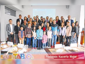 Niñas tabiunas ganan beca para sus estudios en el Gimnasio El Hontanar