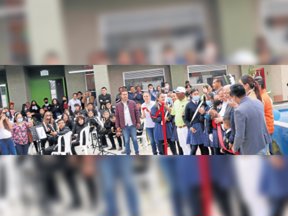 En servicio fase I de la nueva sede del colegio Pablo VI