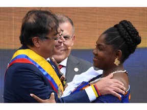 Posesión Presidencial Colombia 2022 - Foto CNN en español 1440 x 1080