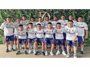 Selección Sub17 masculina de Fútbol de salón de Cundinamarca.
