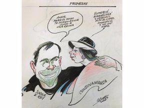 Ilustración para EL OBSERVADOR del maestro Calarcá.