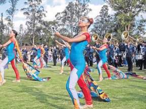 Los integrantes de la banda marcial Vivace son jóvenes de la Región Sabana Centro y de otras ciudades del país que ya han ganado otros reconocimientos a nivel internacional dejando en alto el nombre de Colombia y de la ‘ciudad de la luna’, Chía, Cundinamarca. Foto: archivo personal