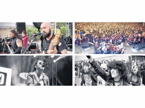 Con una asistencia masiva, el festival de Rock de este año consolidó a Cajicá como un referente cultural no solo en Sabana Centro, sino en el país por la calidad musical de las bandas participantes que hicieron excepcionales presentaciones. Fotos: oficina de prensa.