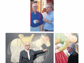 ‘Con exposiciones de su grandiosa obra artística en varios países del mundo, se conmemoró el primer aniversario de la muerte del gran maestro Fernando Botero. Fotos: Instagram de Fernando Botero Zea y Agencia EFE.