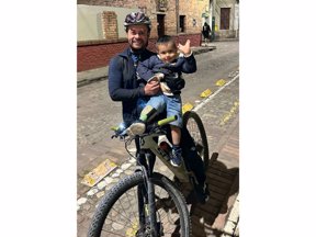 Andrés Moreno, de 35 años, creó la Fundación ‘Rompepiernas’ para transformar, a través del deporte y la solidaridad, la vida de las personas más jóvenes. Foto: Archivo particular.